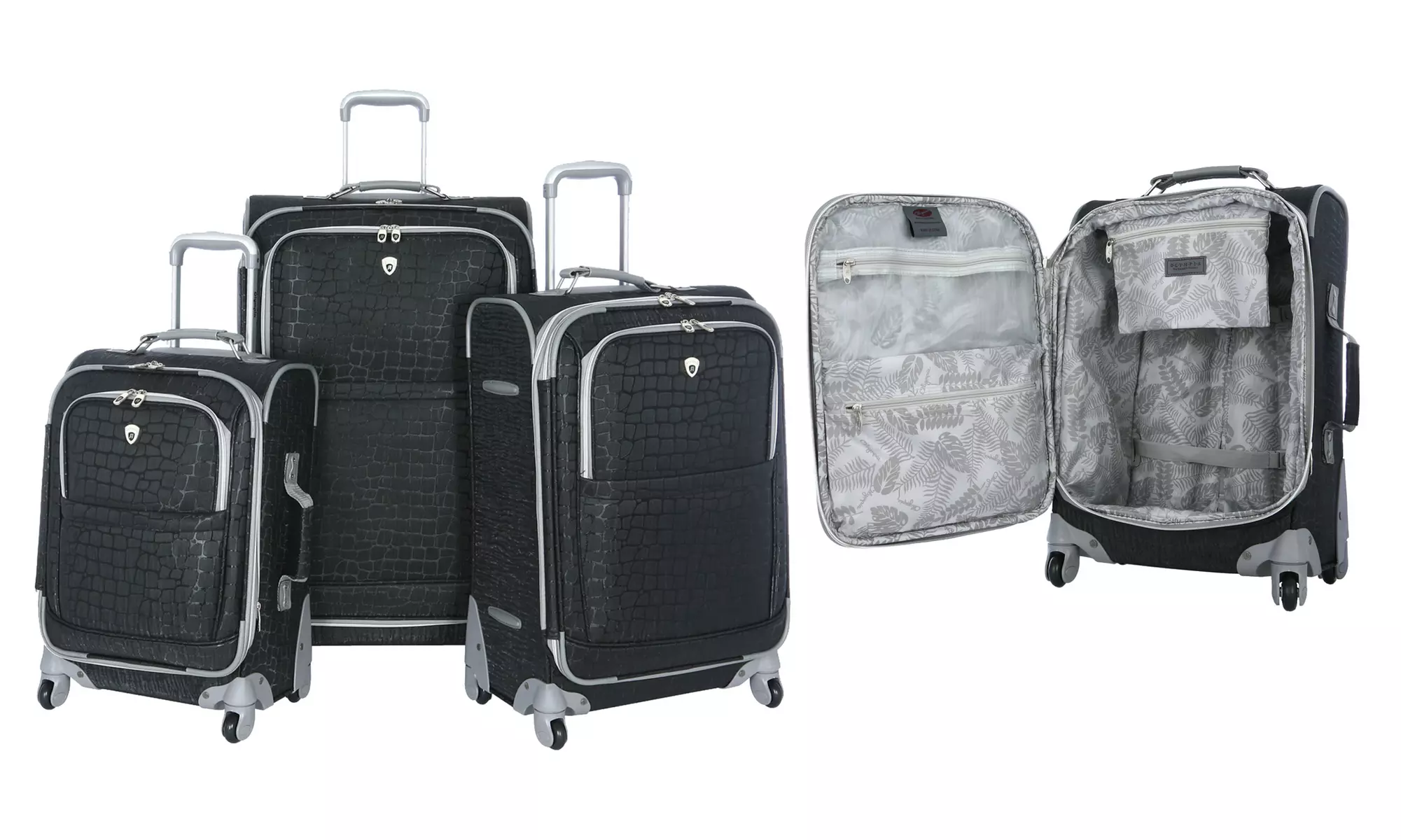 Olympia USA Galaxy 3-Piece Luggage Set - Primary Image