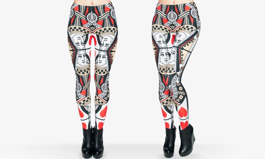 Image 24: Kukubird Novelty Leggings