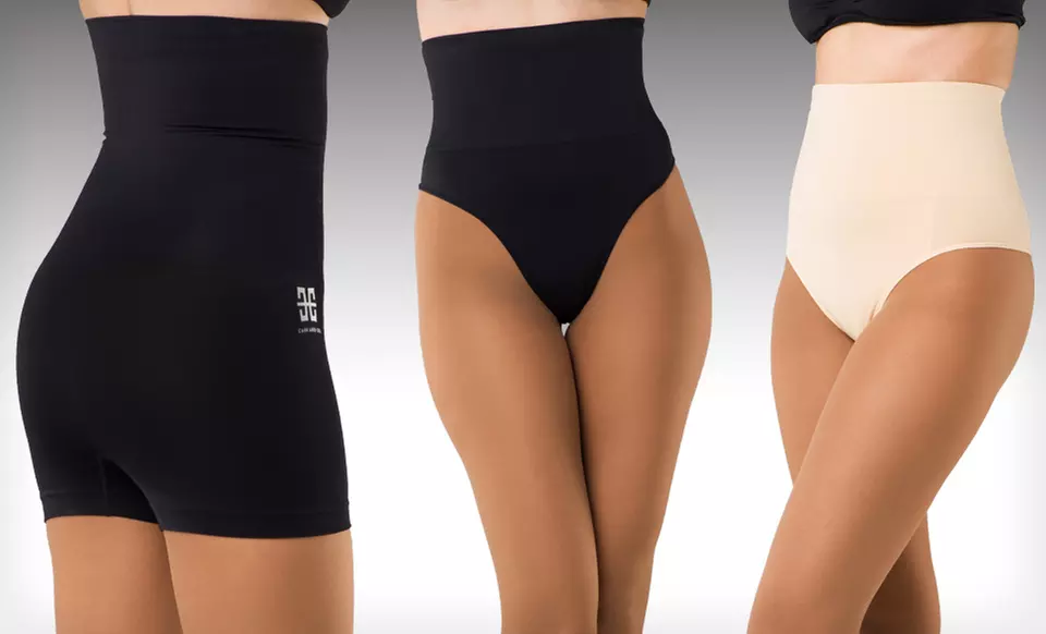 Cass Luxury Shapewear Bottoms in Black or Nude (Up to 67% Off). 2 Styles. Free Shipping for Purchases of $15 or More. - Primary Image