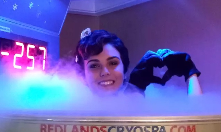 1 or 3 Whole Body Cryotherapy w/ Optional Himalayan Salt Cave Sessions
