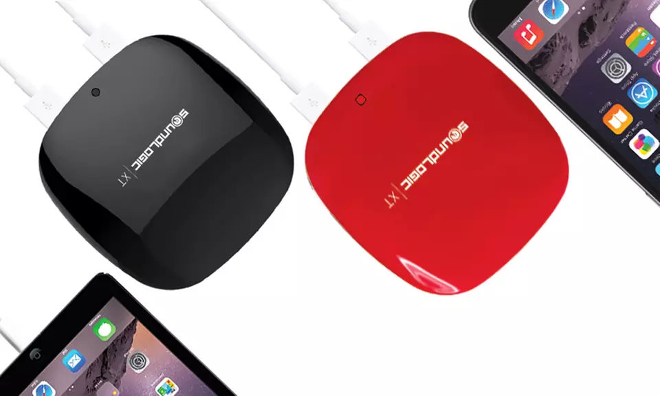 SoundLogic XT 6,000 mAh Samsung-Powered Rapid Charging Dual-Port Power Bank - Primary Image