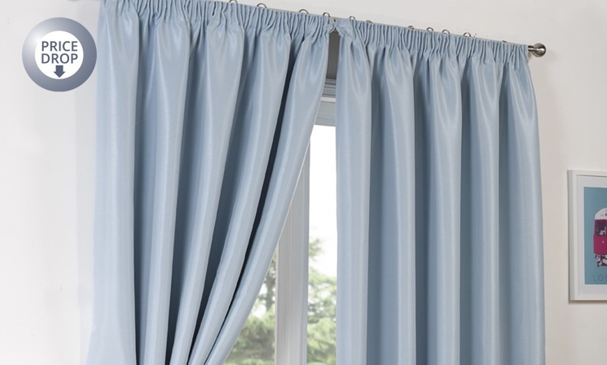 Image 1: Luxury Blackout Curtains