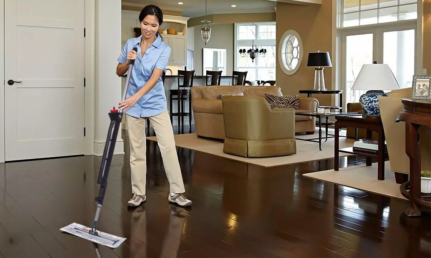 Rubbermaid Commercial-Grade Ergo Reach Pulse Mop Kit - Primary Image