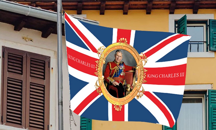 Image 8: King Charles III Succession Flag