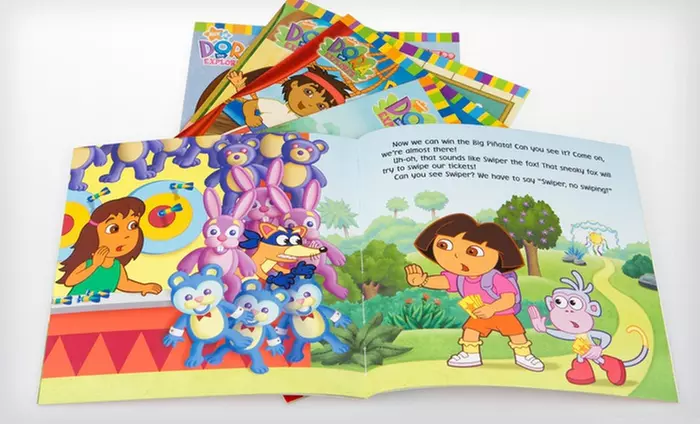 Dora the Explorer 15-Book Set - Second Medium