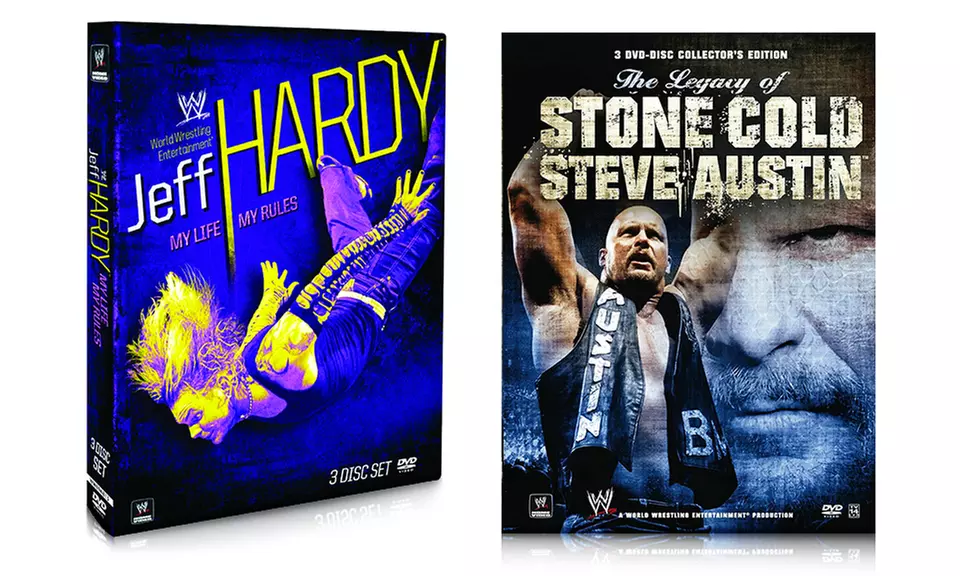WWE Collection: Jeff Hardy: My Life, My Rules and The Legacy of Stone Cold Steve Austin on DVD (2-Pack) - Primary Image