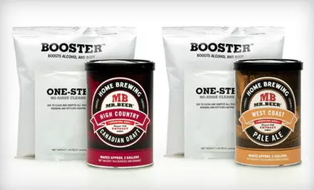 $49 for a Mr. Beer Premium Edition Homebrewing Beer Kit and Refill (Up to $93.80 List Price). Two Options Available. Shipping Included. - Second Medium
