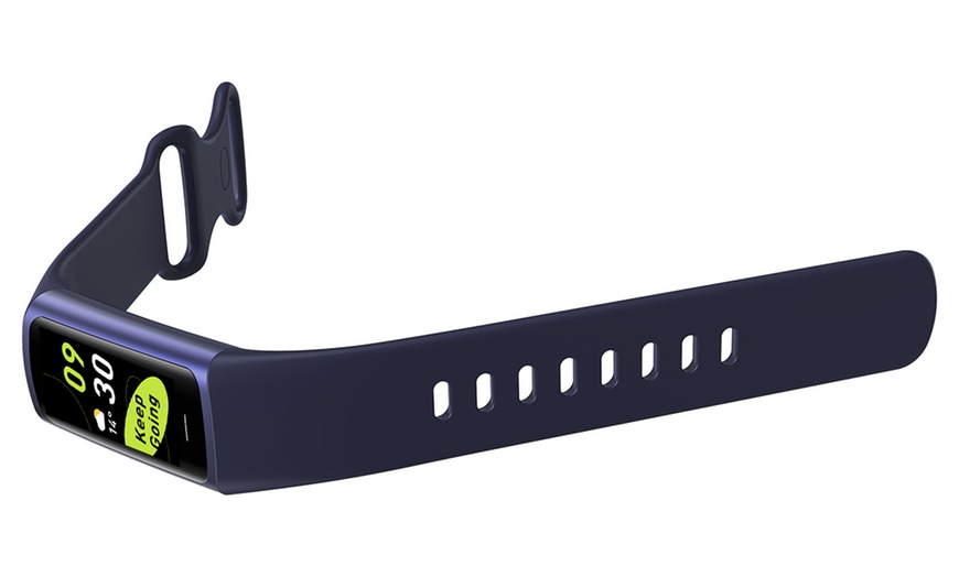 Image 9: Fitness Tracker Smart Watch BT 5.0 Body Thermometer BPM