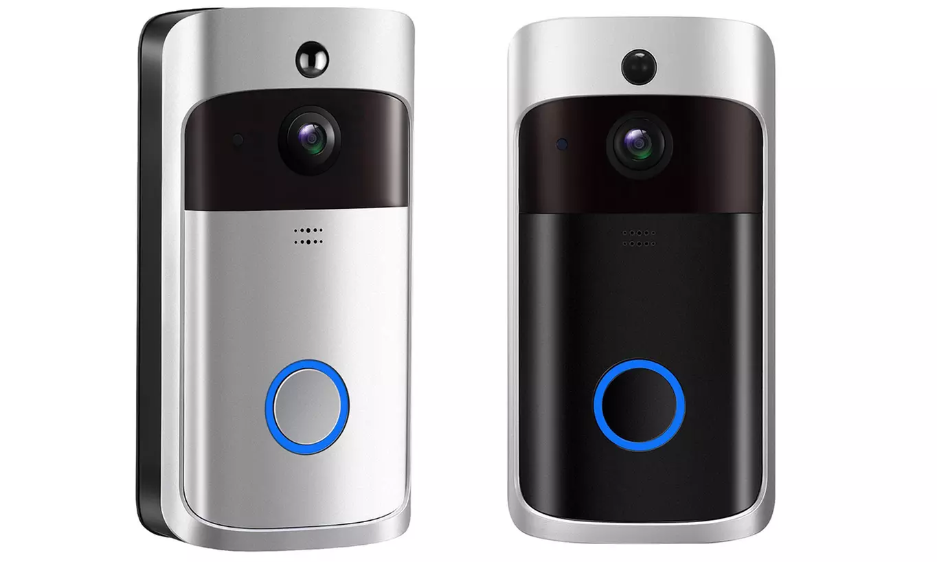 iMounTEK 720P HD Wi-Fi Security Camera Video Doorbell with Two-Way Talk - Primary Image