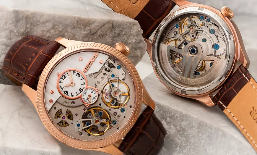 Image 1: Relojes Heritor Automatic