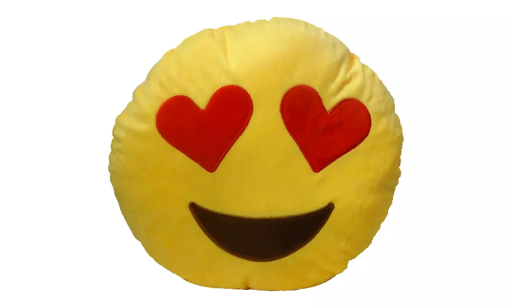 Plush Emoticon Pillow - Second Medium