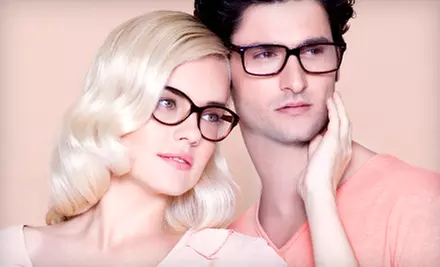 Up to $ 100 Toward Prescription and Non-Prescription Eyewear from GlassesUSA.com. Two Options Available. - Primary Image