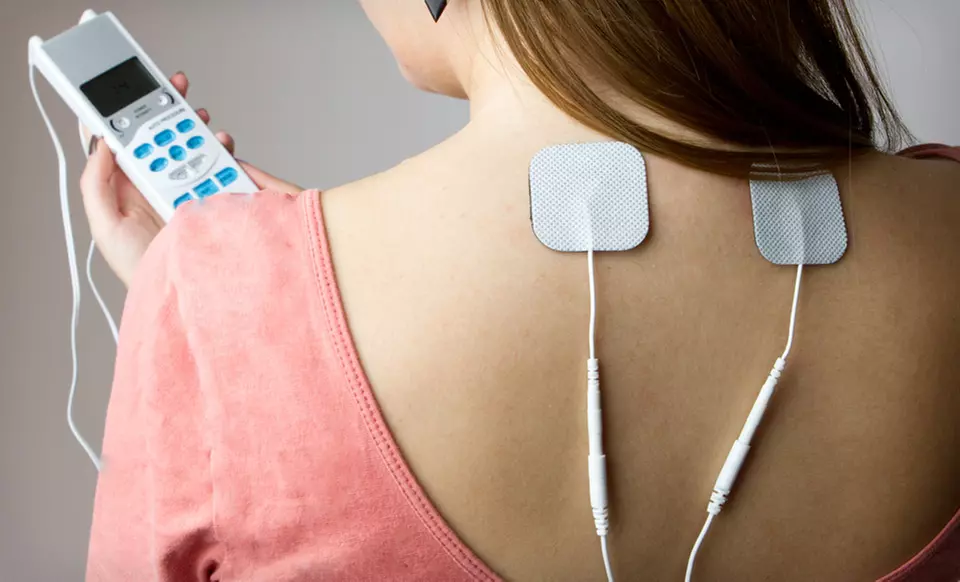 $25.99 for a Santa Medical Electronic Pulse Massager with Six Modes ($59.95 List Price). Free Shipping and Returns. - Primary Image