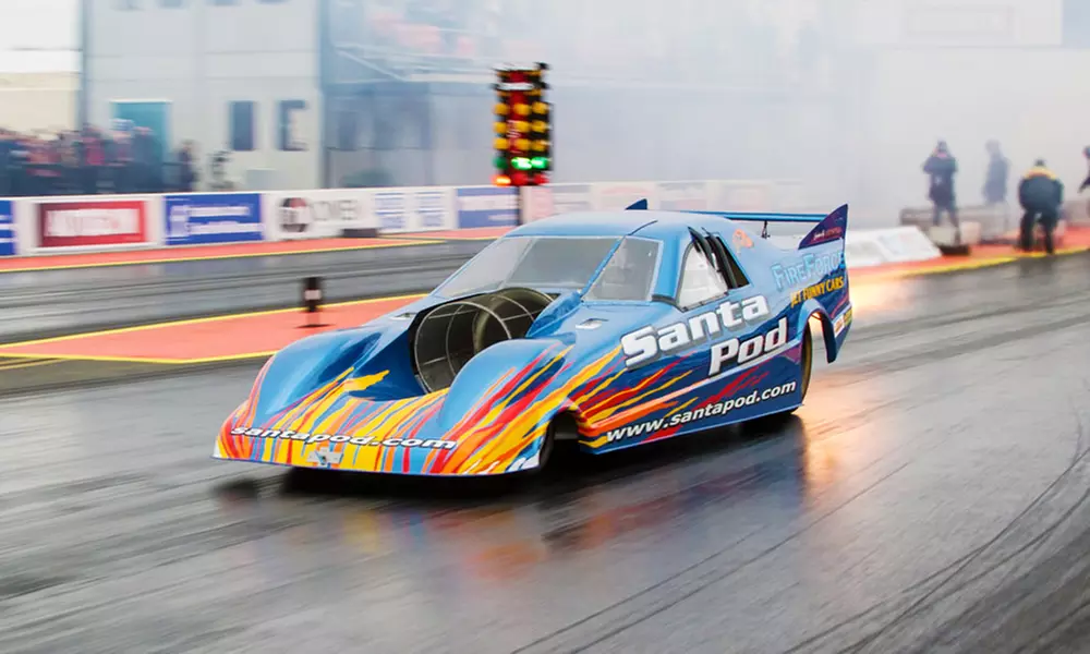 FIA European Drag Racing Championship Ticket for £26 at Santa Pod Raceway (Up to 27% Off) - Primary Image
