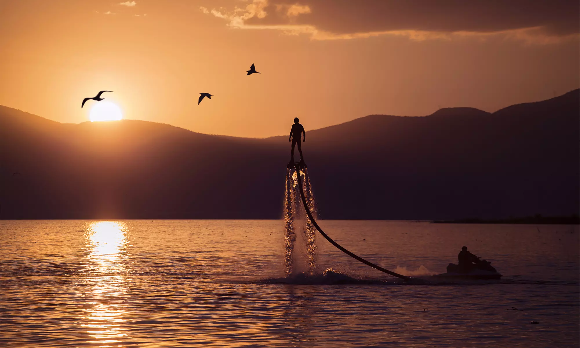 Flyboarding Experience for One or Two on a Weekday or Any Day of the Week with WNC Flyboard (Up to 41% Off) - Primary Image