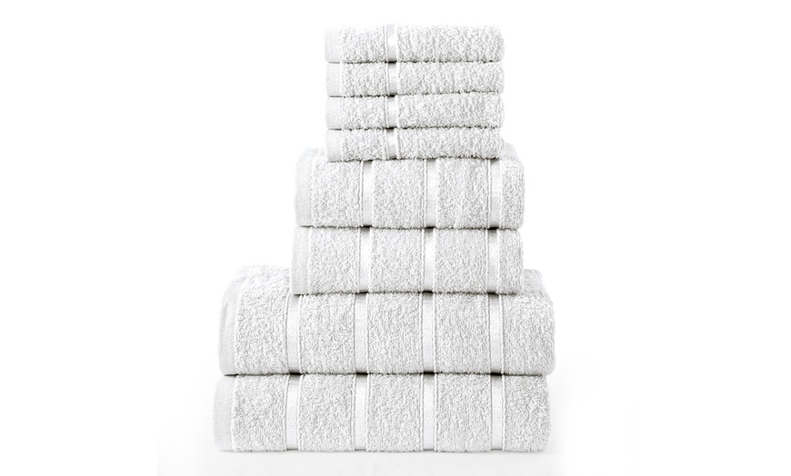 Image 2: Eight-Piece Cotton Towel Bale