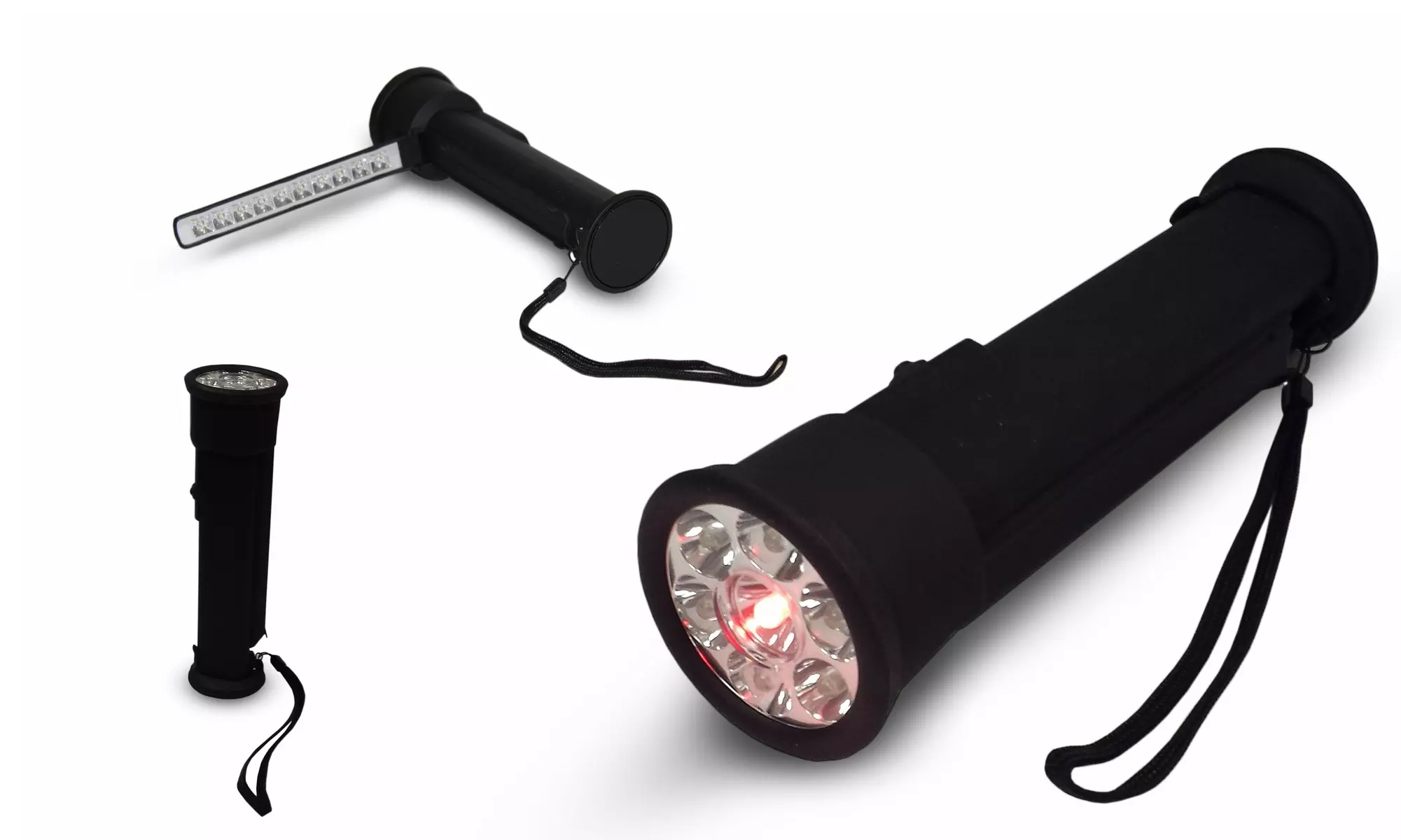Stealth LED Flashlight with Pullout Sidebar and Magnetic Stand - Primary Image