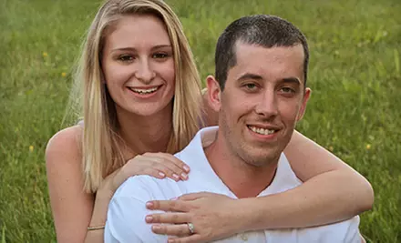 Engaged-Couple Photo Shoot or Two-Hour On-Location Photo Shoot and Print Package from Sharp Eye Pixels (Half Off)  - Primary Image