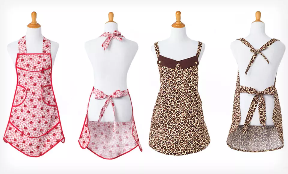 $9.99 for an American Hostess Apron ($34 List Price). 4 Styles Available. Free Returns. - Second Medium