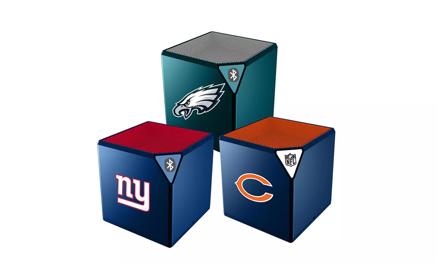 iHip NFL Bluetooth Portable Sound Cube Speaker with Microphone - Primary Image