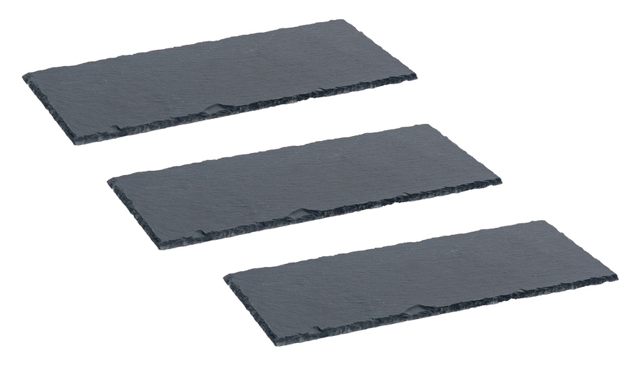 Image 10: Rustic Rectangular Slate Plate