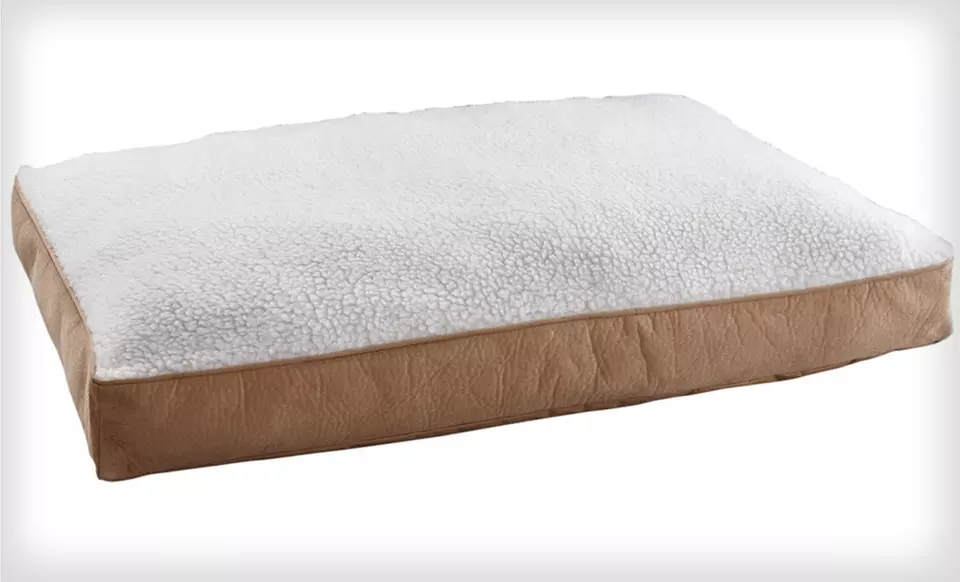 $29.99 for an Animal Planet Large Memory-Foam Sherpa Dog Bed ($49.99 List Price). Free Shipping and Returns. - Second Medium