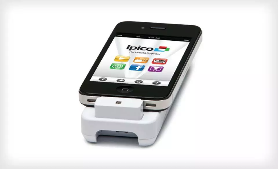 $79.99 for a General Imaging ipico Handheld Projector for iPhone ($129.99 List Price). Free Shipping and Free Returns. - Second Medium