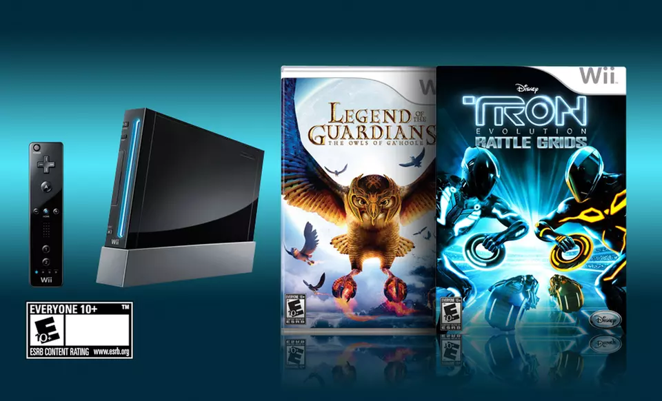 Nintendo Wii Console and 2-Game Bundle (Refurbished). Free Shipping and Returns. - Primary Image