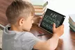Tablette magique pour dessiner LCD 8,5'', avec bouton pour effacer et stylet - Second Medium