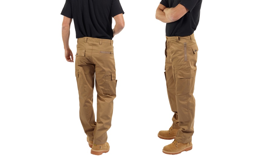 Image 3: Men's Site King Action Work Trousers