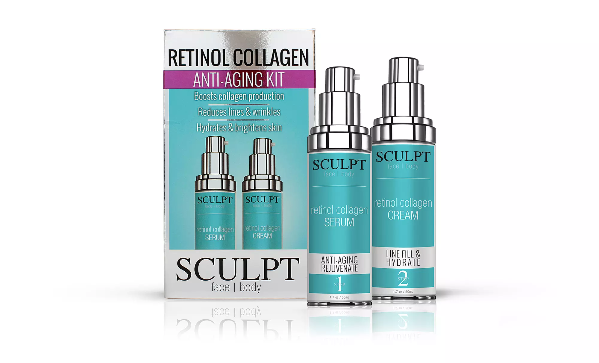 Sculpt Retinol Collagen Kit - Primary Image