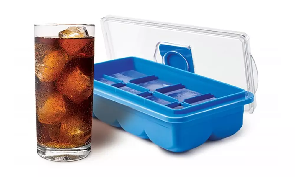 2, 4, 6 ou 8 bacs à glaçons avec couvercle - Primary Image