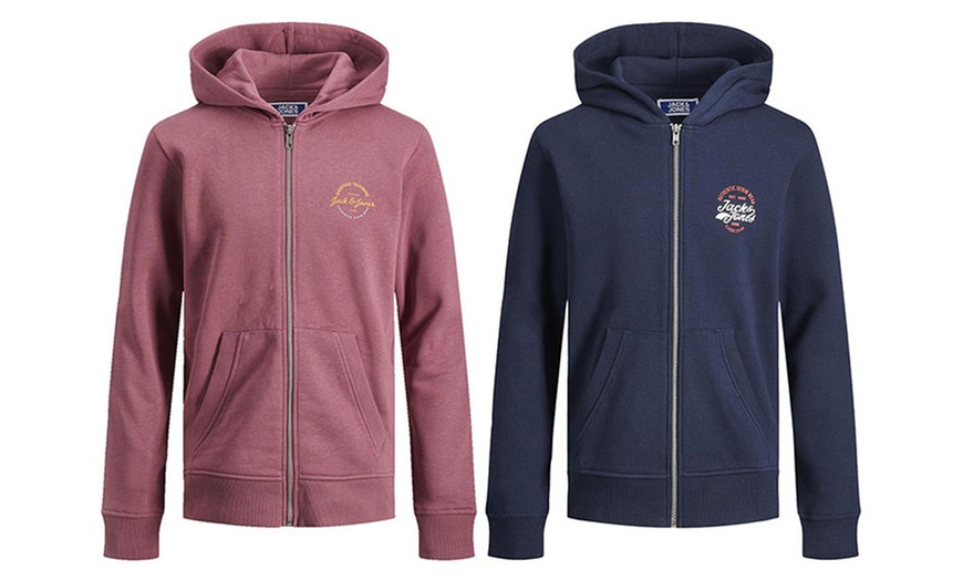 Image 4: Two-Pack of Jack & Jones Junior Sweat Zip Hoodies