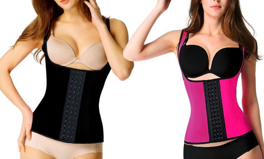 Image 1: Women's Waist Training Cincher