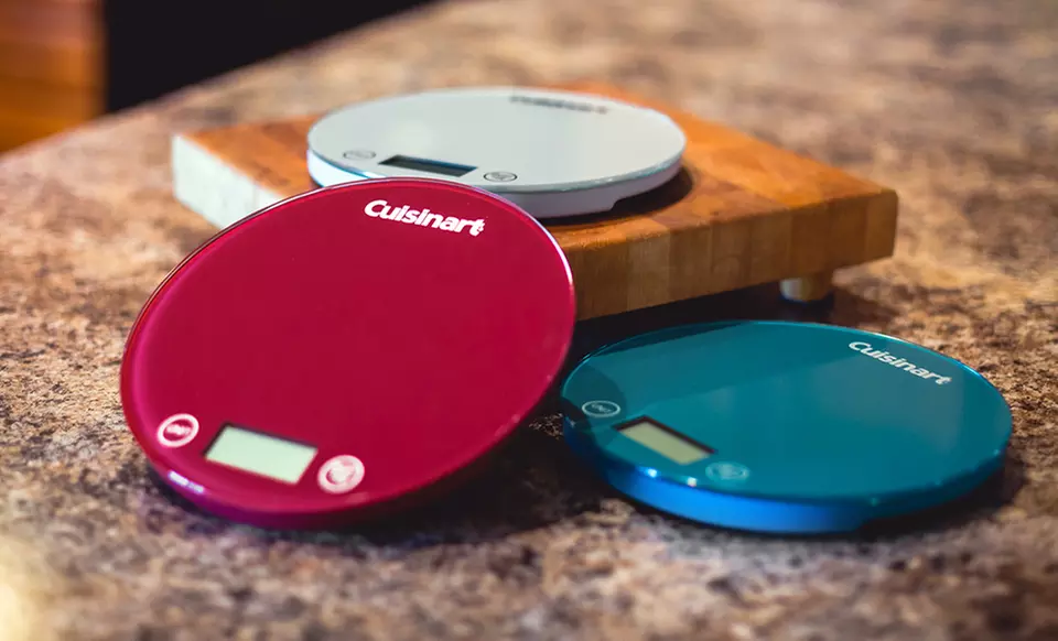 Cuisinart Digital Kitchen Scale in Ice Blue, Red, or Silver. Free Returns. - Primary Image