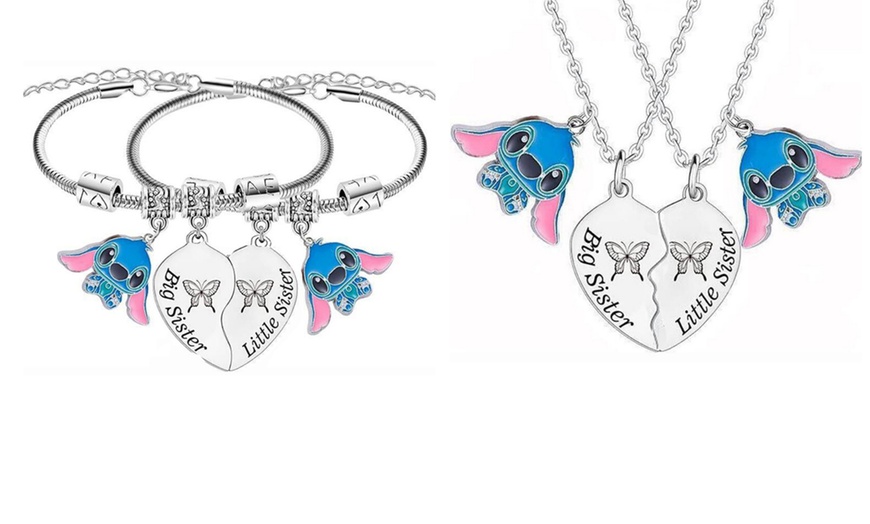 Image 14: Stitch-Inspired Friendship Necklaces and Bracelets