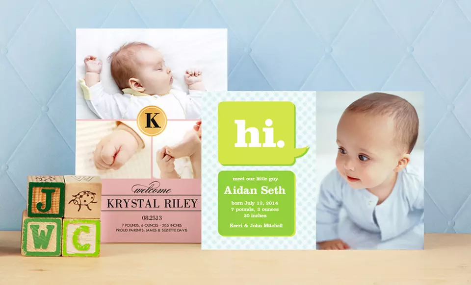 $15 for $40 Worth of Personalized Cards from SimplyToImpress.com - Second Medium
