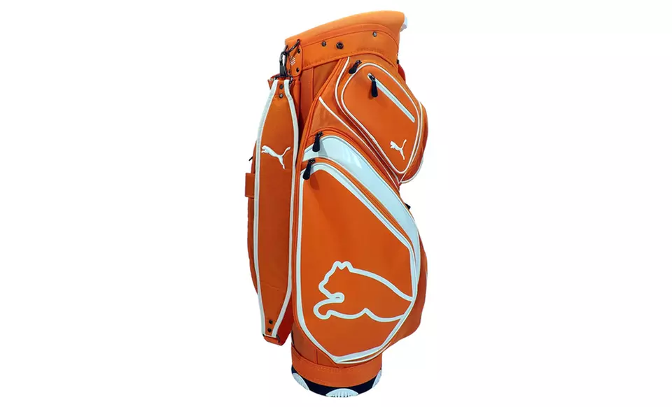Puma Orange Monoline Cart Bag - Primary Image