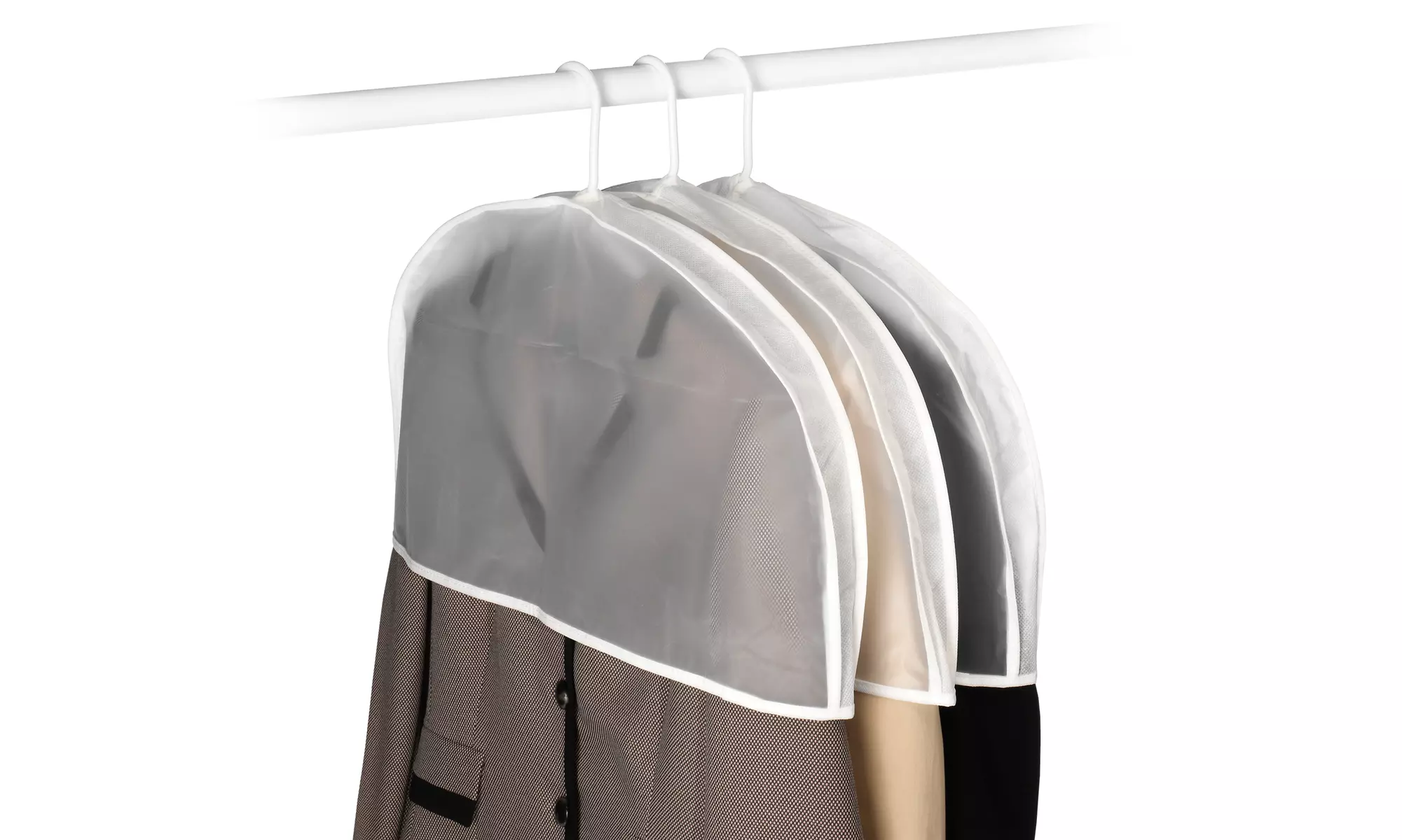 3-Pack of Opaque Clothing Shoulder Covers - Primary Image