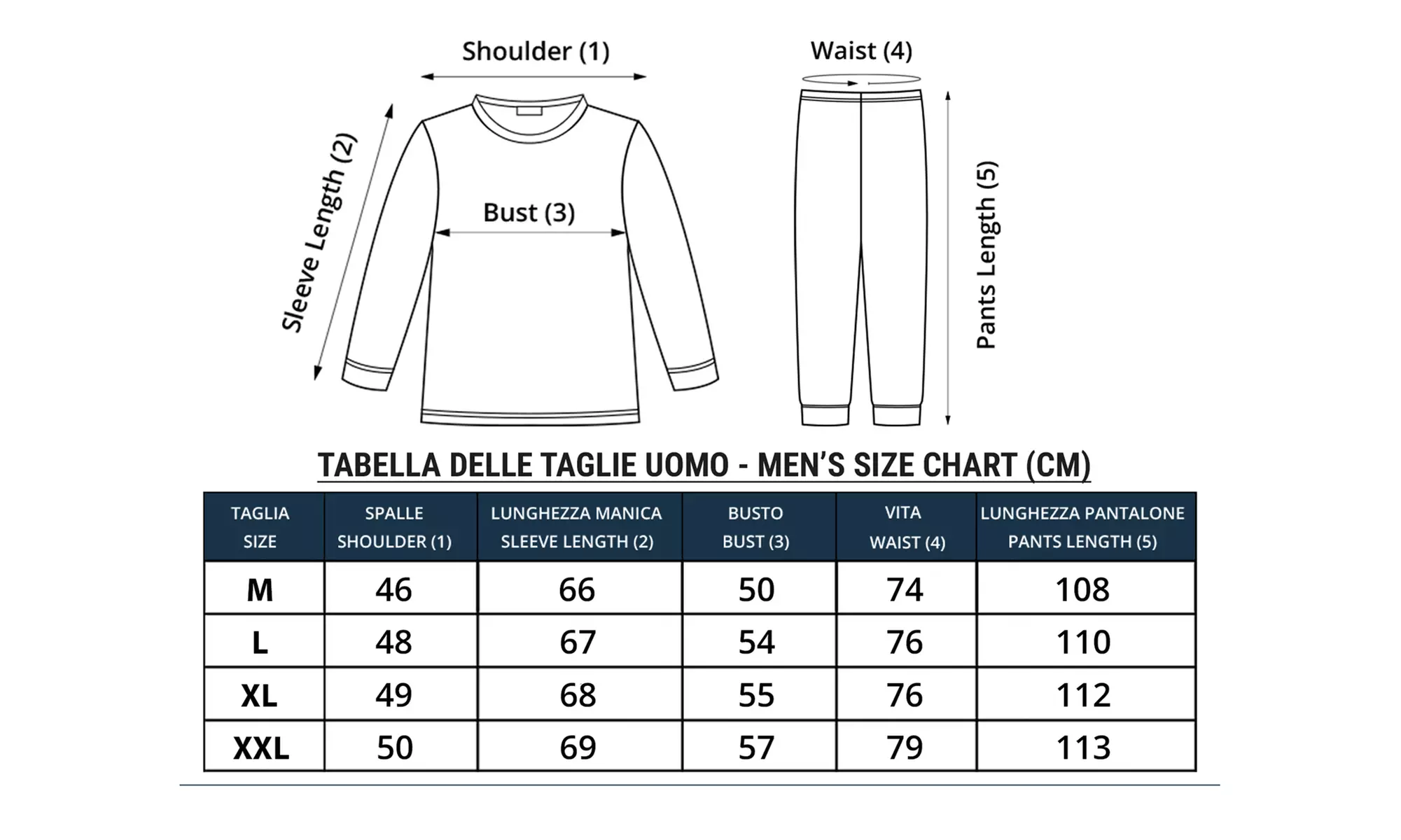 Kyros 3108 Herren-Pyjama für den Sommer