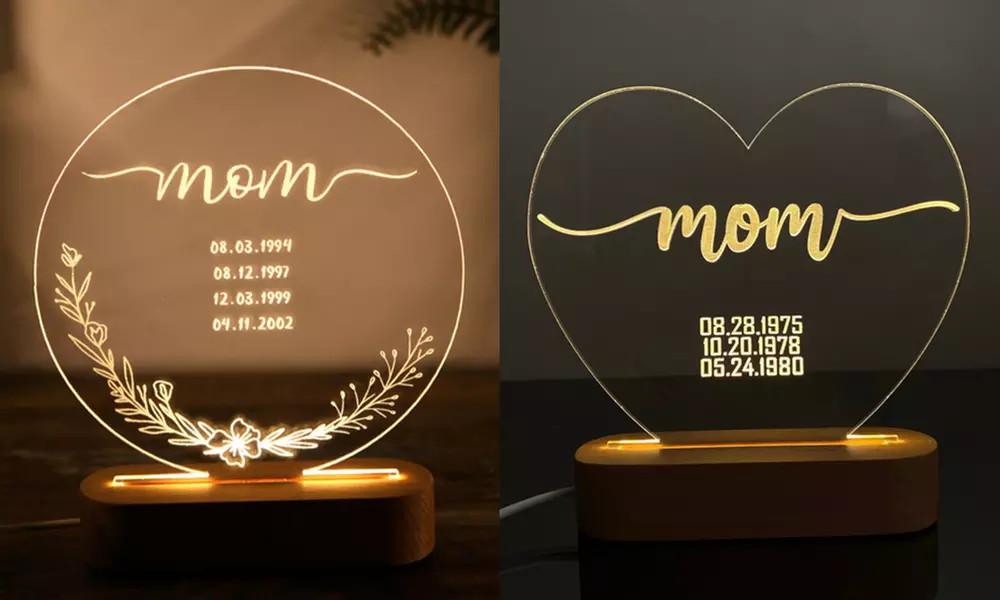 Design-Nachtlicht für Kinder mit Namen von Justyling