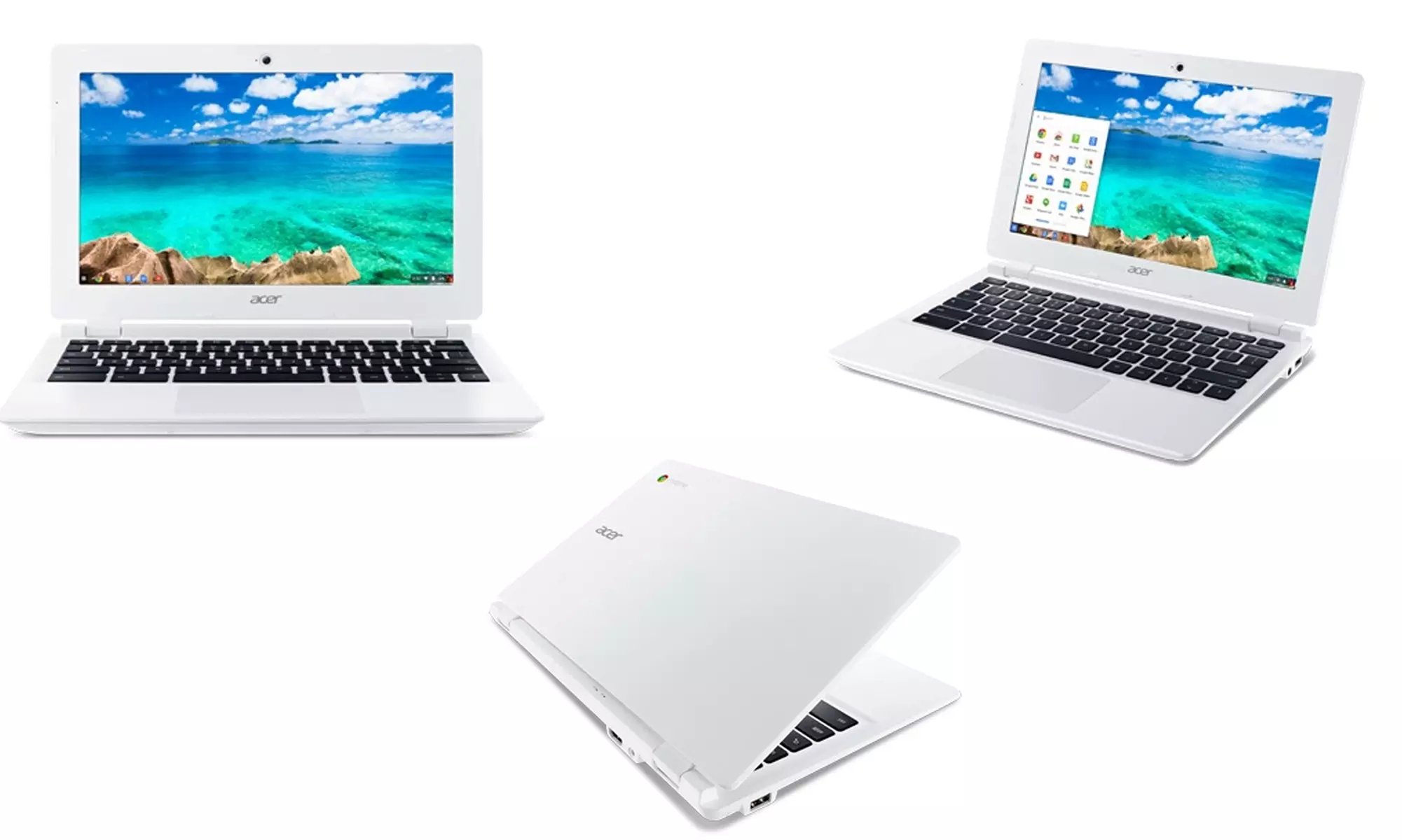 Acer 11.6" Chromebook with 2.16GHz Intel Celeron Processor, 2GB RAM, and 16GB SSD (Manufacturer Refurbished) - Primary Image