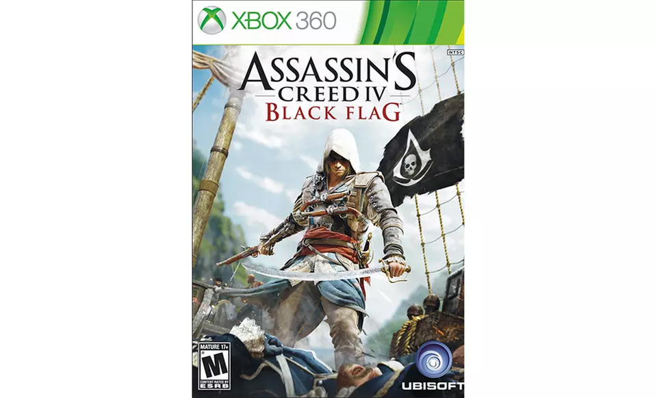 Assassin's Creed IV: Black Flag for Nintendo Wii U, PlayStation 3, or Xbox 360. Free Returns. - Second Medium