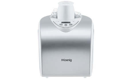 Macchina per gelato H.Koenig con congelatore integrato e contenitore rimovibile