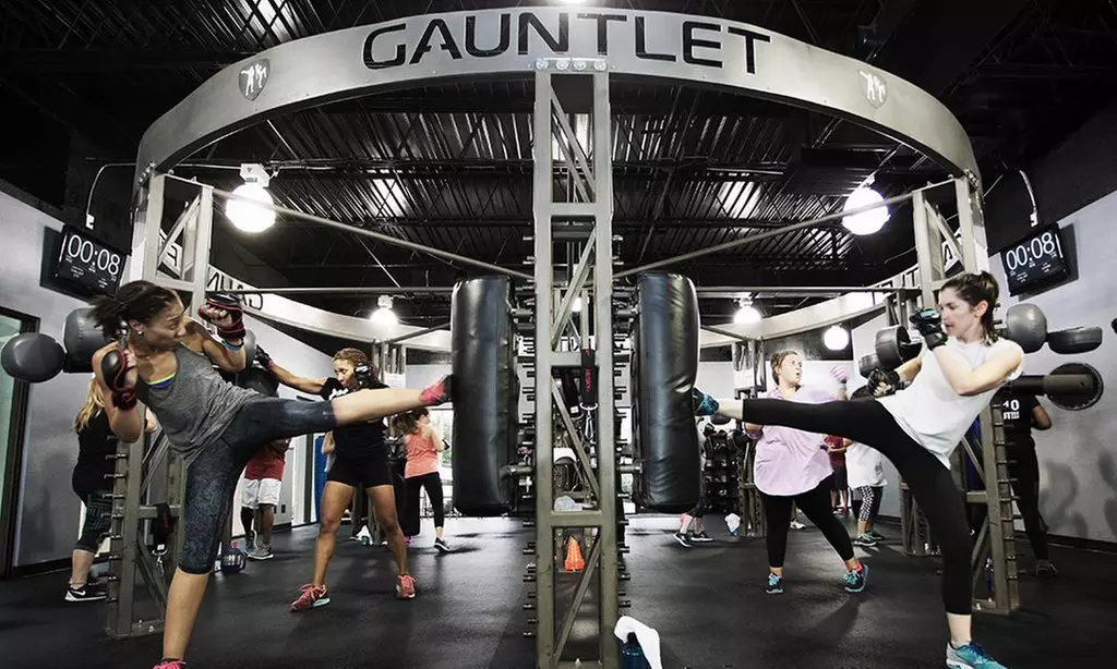Four Gauntlet Kickboxing Classes or Month of Unlimited Kickboxing Classes at Gauntlet Fitness (Up to 54% Off) - Primary Image