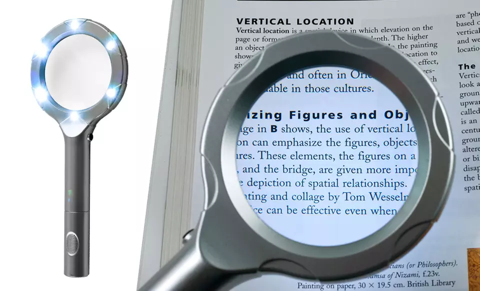 Stalwart 6-LED High-Powered Magnifying Glass - Primary Image