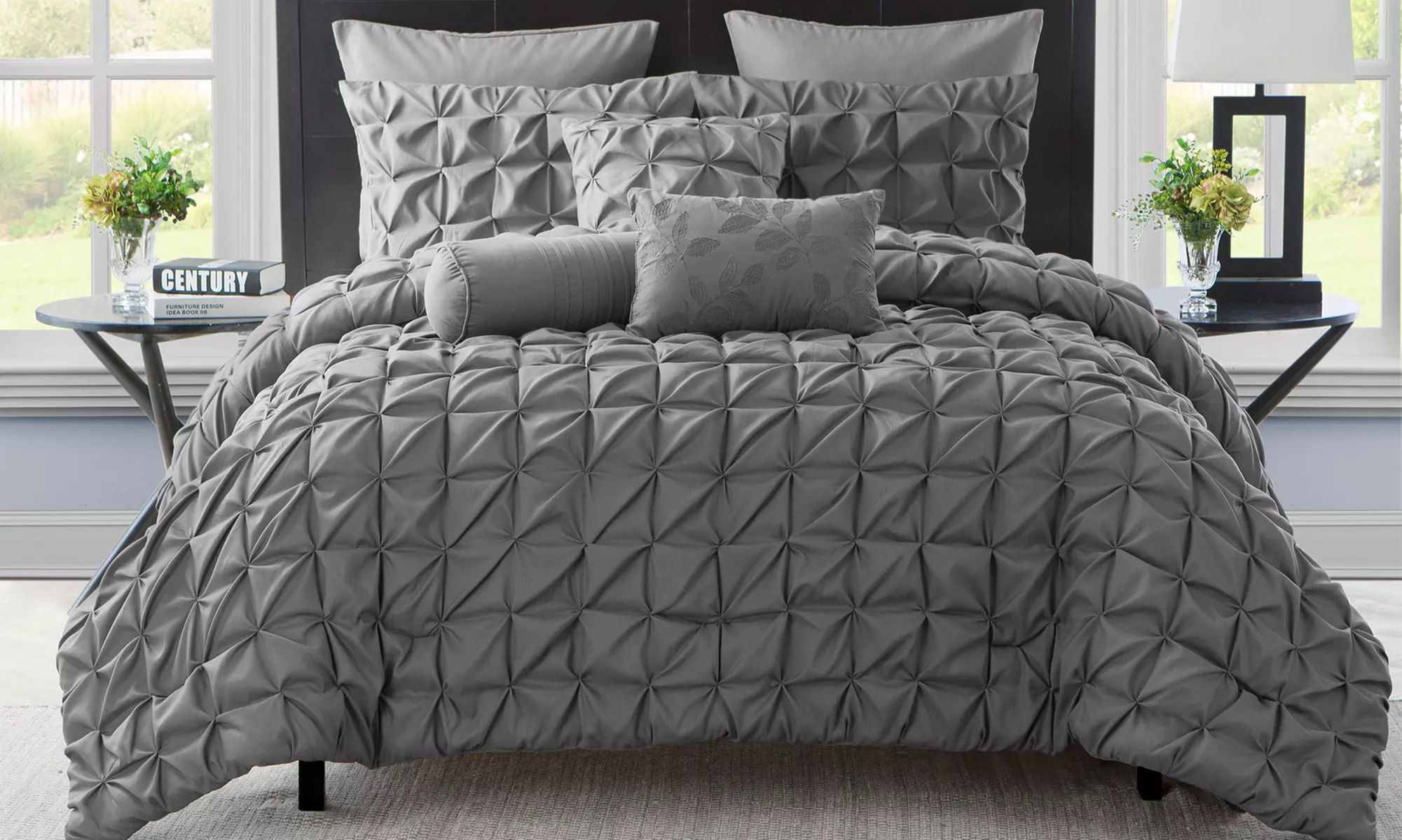 Madison Box Pleated Comforter Sets (6- or 8-Piece) - Primary Image