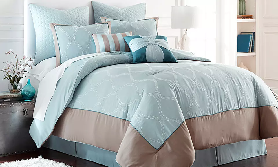 Embroidered Comforter Sets (8-Piece) - Primary Image