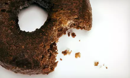 $10 for One Dozen Dark-Chocolate Donuts and a Half Gallon of Homemade Peppermint Ice Cream at Applegate Farm ($20 Value) - Primary Image