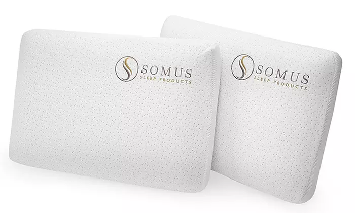 $44 for a Two-Pack of Somus Memory Foam Supreme Pillows ($179.98 Value) - Primary Image
